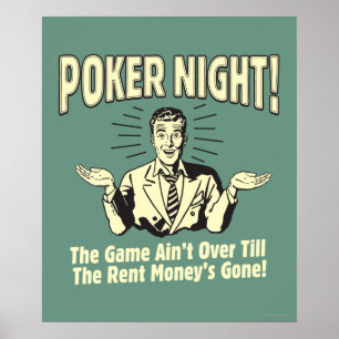 Póster Poker: The Game Ain't Over