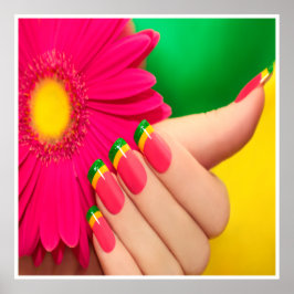 Póster Polaco esas paredes elegantes