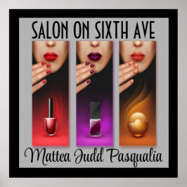 Póster Polaco esas paredes elegantes