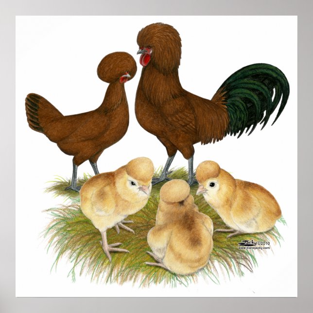 Póster Polaco: Familia Roja (Frente)