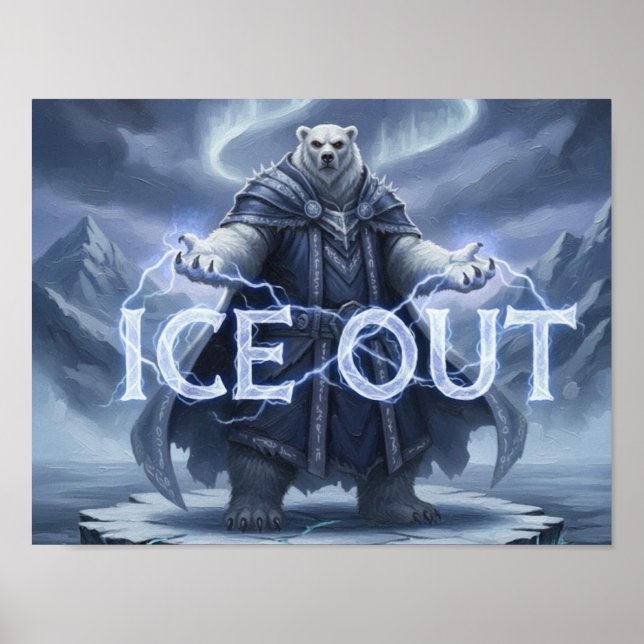 Póster PolarBearSage (Frente)