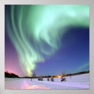 Póster Polarlicht