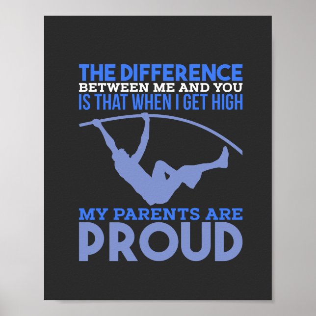 Póster Pole Vault - My Parents Are Proud (Frente)