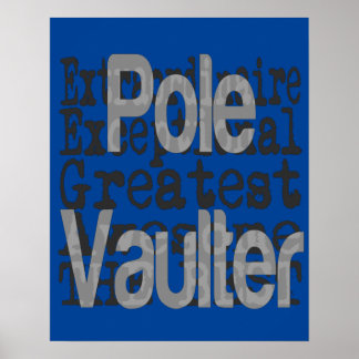 Póster Pole Vaulter Extraordinaire