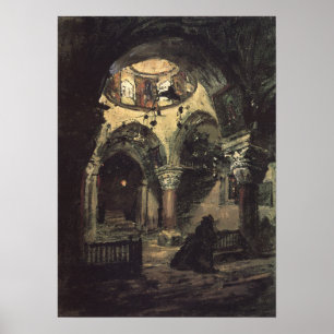 Póster Polenov - Capilla de la Iglesia del Santo Sepulcro