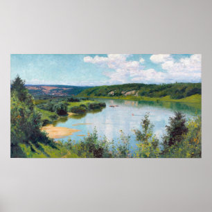 Póster Polenov - Día de Verano de Oka