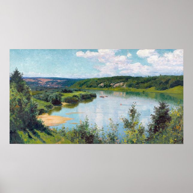 Póster Polenov - Día de Verano de Oka (Frente)
