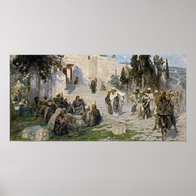 Póster Polenov - El que no tiene pecado (Frente)