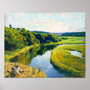 Póster Polenov - Río Klyazma
