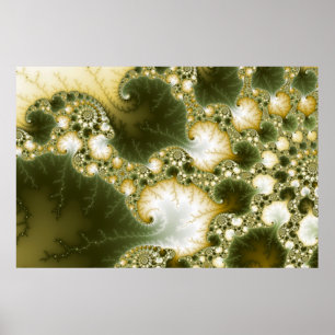 Póster Poliatómico - poster del fractal