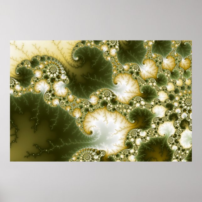 Póster Poliatómico - Poster fractal (Frente)