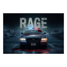 Poster Police Rage