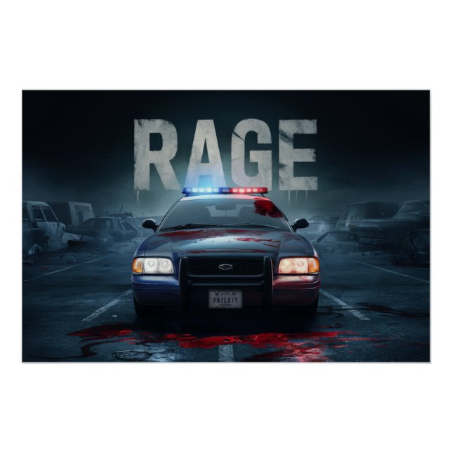 Poster Police Rage (Anverso)