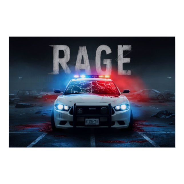 Poster Police Rage 03 (Anverso)