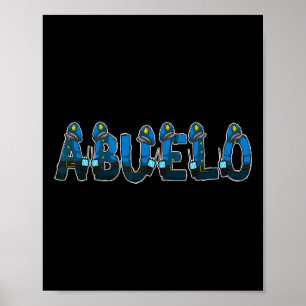 Póster Policía Abuelo Abuelo Abuelo Halloween
