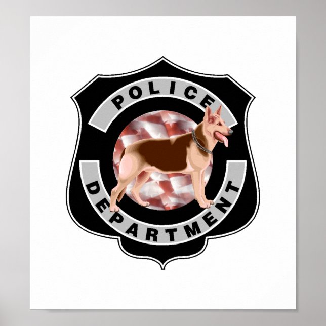 Póster Policía de K9 (Frente)