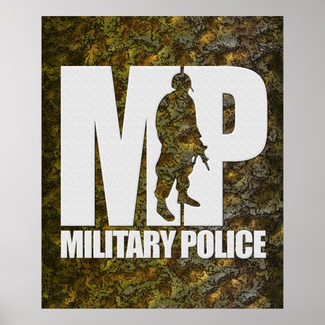 Póster Policía Militar (Frente)