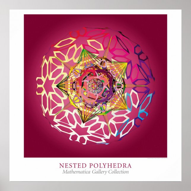 Póster Poliedros Anidados (Frente)