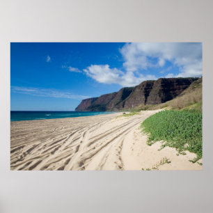 Póster Polihale, Kaua'i