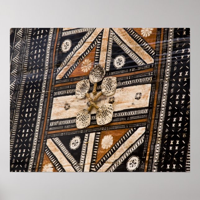 Póster Polinesia, Reino de Tonga. Detalle de la tapa (Frente)