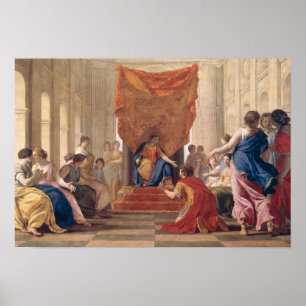 Póster Poliphilus Kneeling before Queen Eleuterylida