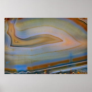 Póster Polished Agate Opus 01