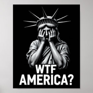 Póster Política Antitriunfal Y Democracia Wtf América 1