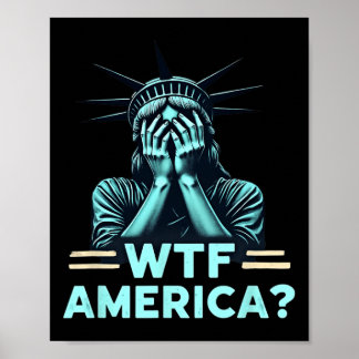 Póster Política Antitriunfal Y Democracia Wtf América 2