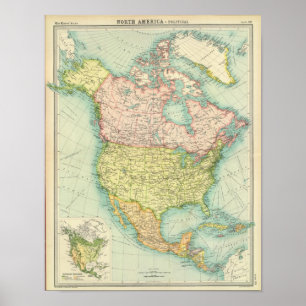 Póster Política de Norteamérica