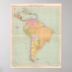 Póster Política de Sudamérica de 15152