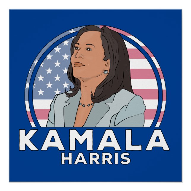 Póster Política Kamala Harris (Anverso)