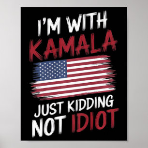 Póster Política republicana contra las camisetas electora