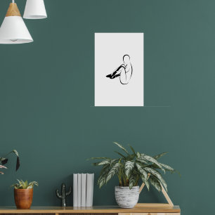 Póster Póliza de sellado de pilates - Mat