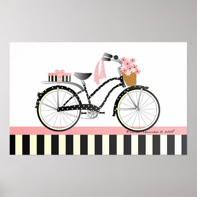 Póster Polka Dot Bicycle (Frente)