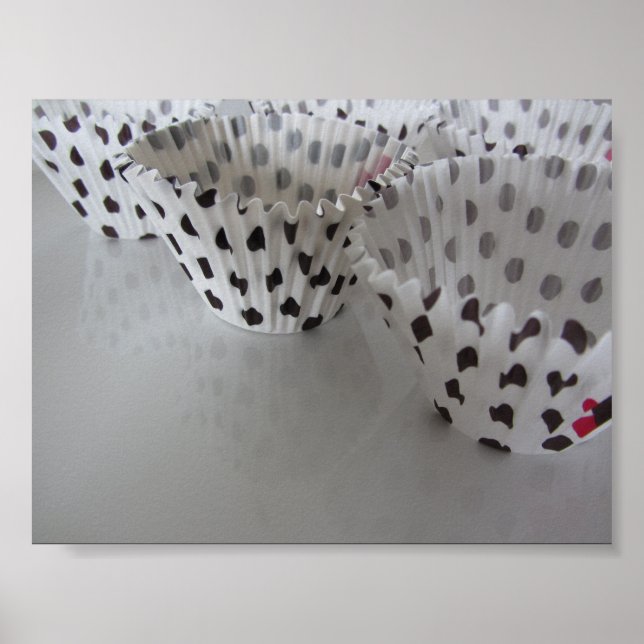 Póster Polka Dot Cupcake Liners (Frente)
