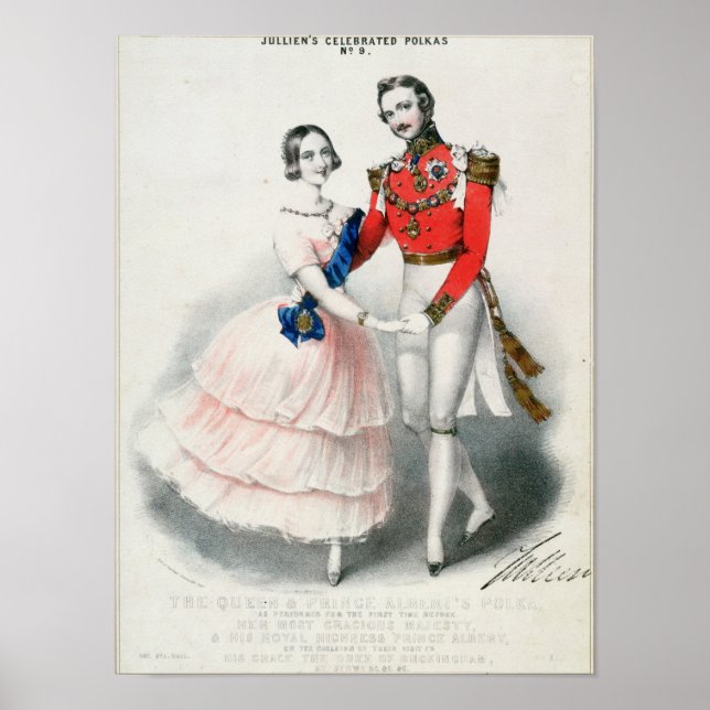Póster Polkas de Jullien (Frente)