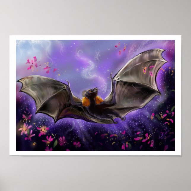 Póster Pollen and Stardust Flying Fox (Frente)