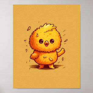 Póster Pollito adorable