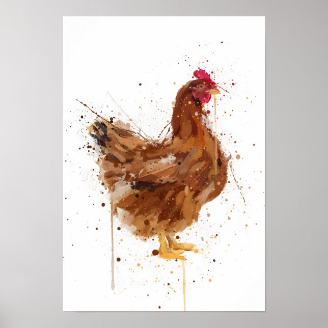 Póster Pollo (Frente)