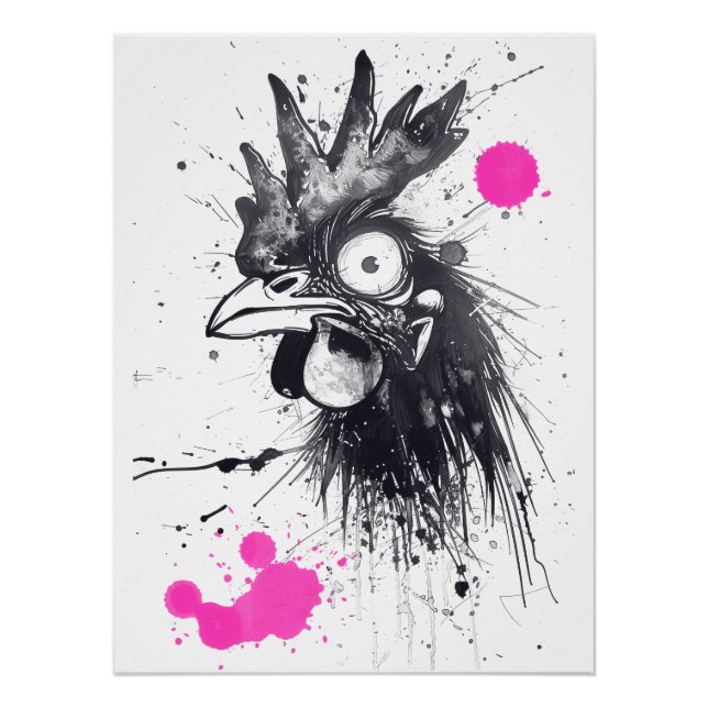 Póster Pollo (Anverso)