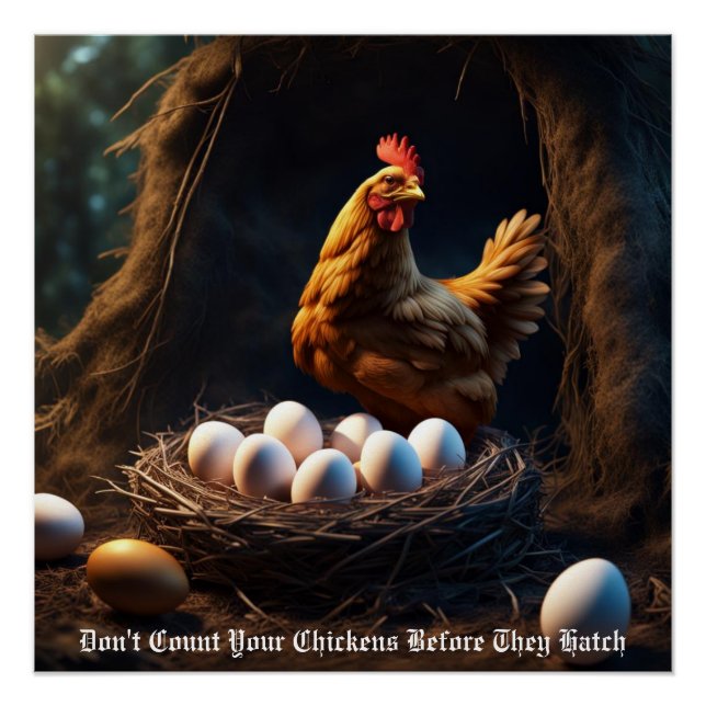 Póster Pollo (Anverso)