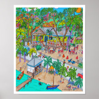 Póster Pollo asador de Dola