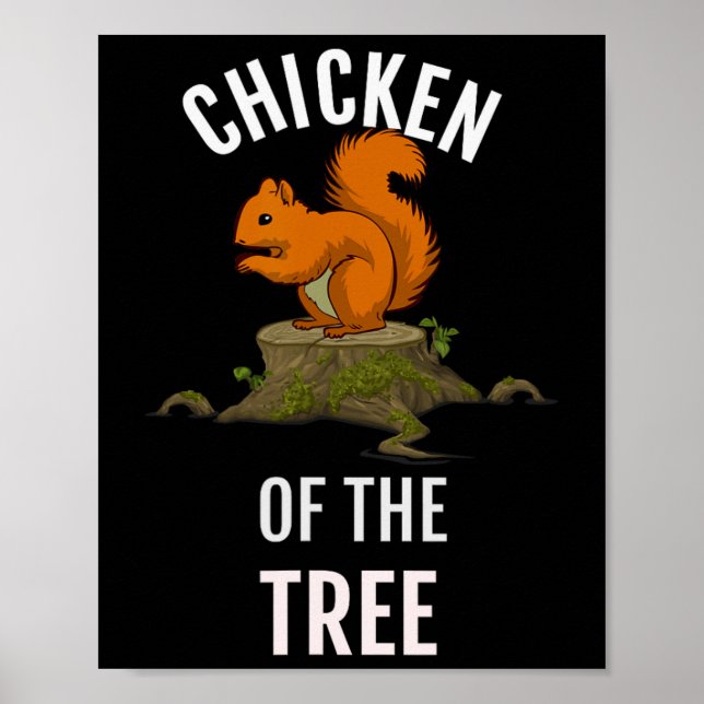 Póster Pollo Del Árbol  (Frente)