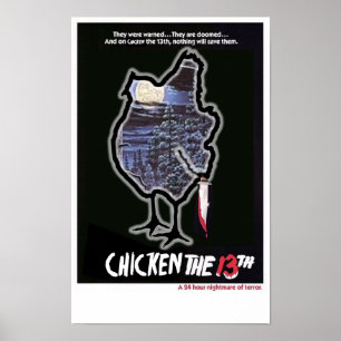 Póster POLLO el décimotercero