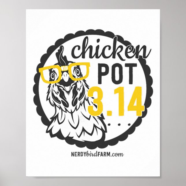 Póster Pollo Pot 3.14  (Frente)