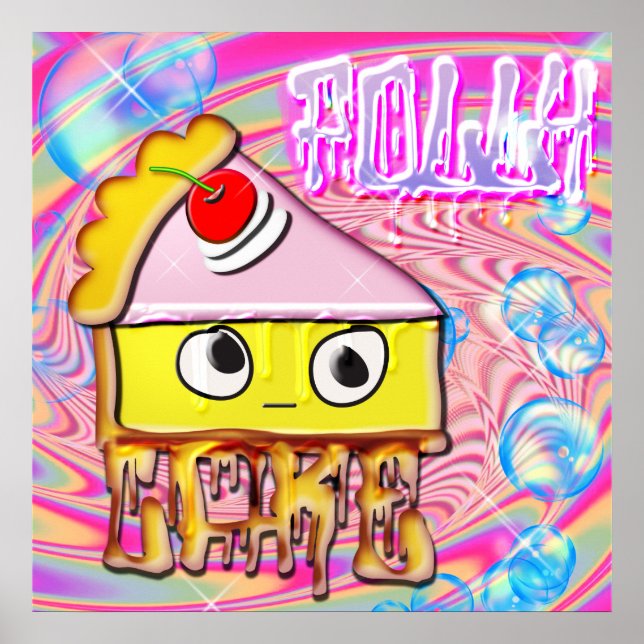 Póster Polly Cake - Tortina (Frente)