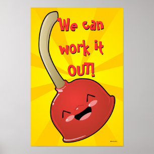 Póster Polly Plunger Poster