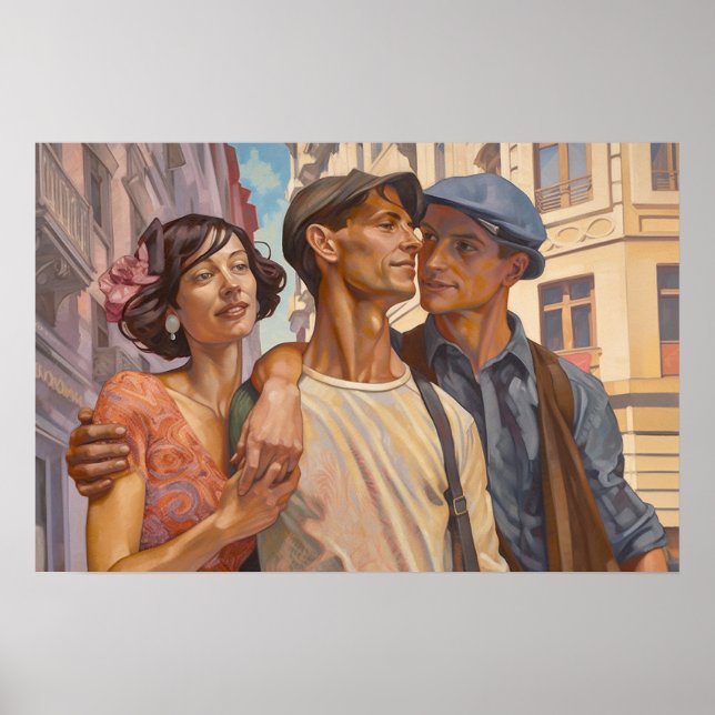 Póster Polo en París (Frente)