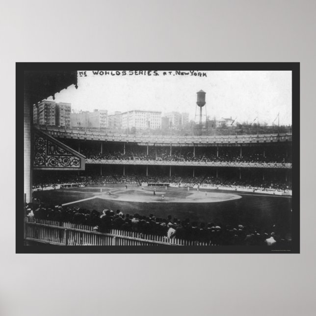 Póster Polo Grounds Series Baseball 1913 (Frente)