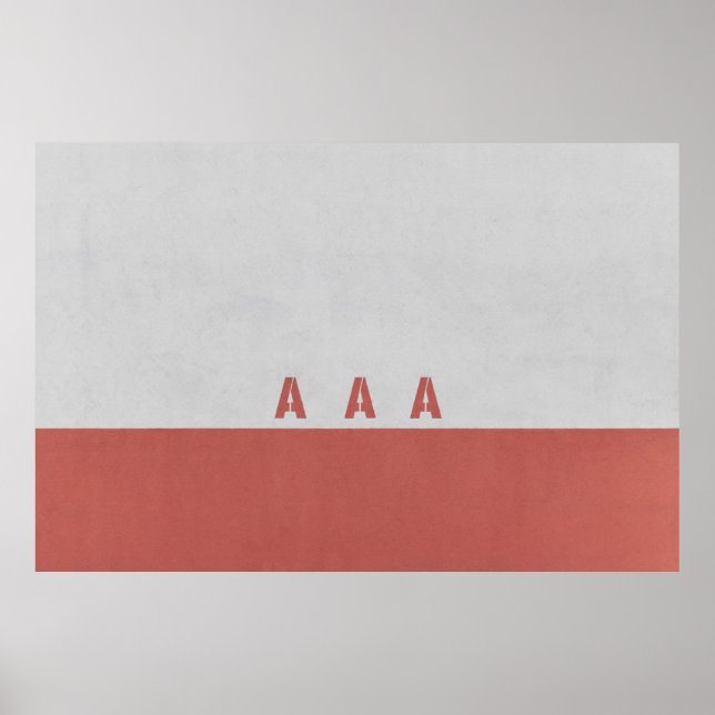 Póster Polonia (Frente)